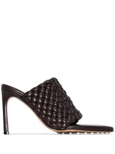 Bottega Veneta мюли с плетением Intrecciato
