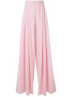 Delpozo брюки палаццо широкого кроя