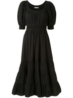 Ulla Johnson платье Juniper с пышными рукавами