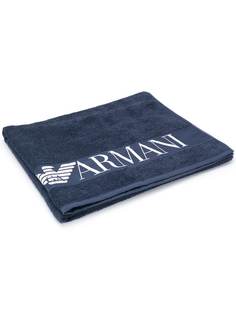 Emporio Armani полотенце с логотипом