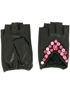 Karl Lagerfeld перчатки-митенки K/Ikonik
