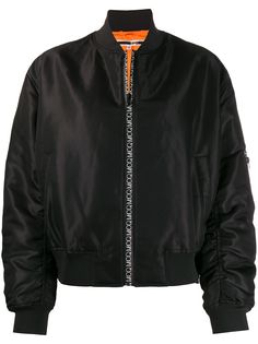 McQ Swallow бомбер на молнии с логотипом Alexander McQueen