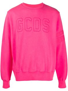 Gcds джемпер с вышитым логотипом