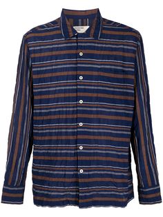 Universal Works рубашка в полоску