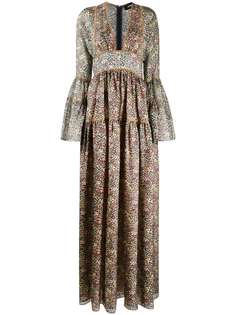 Dsquared2 платье Catherine с цветочным принтом