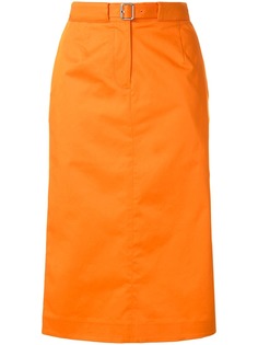 CK Calvin Klein юбка-карандаш с поясом