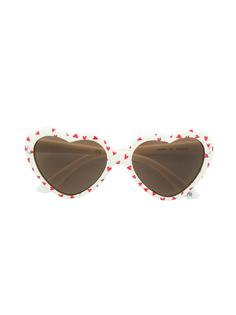 Stella McCartney Kids солнцезащитные очки в оправе с сердцами