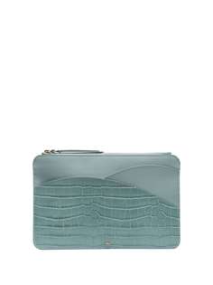 Chloé клатч Walden с тиснением под кожу крокодила