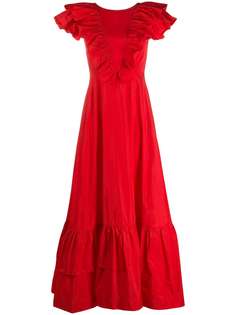 P.A.R.O.S.H. платье макси с оборками
