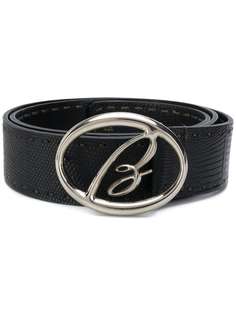 Brioni ремень с пряжкой-логотипом
