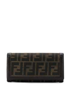 Fendi Pre-Owned кошелек с логотипом FF