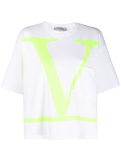 Valentino футболка с логотипом VLogo