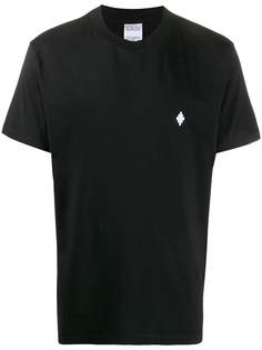 Marcelo Burlon County of Milan рубашка с вышивкой Cross