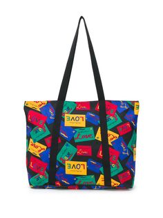 Yves Saint Laurent Pre-Owned сумка-тоут Love со сплошным принтом