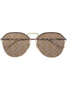 Fendi Eyewear солнцезащитные очки Fendi Grid