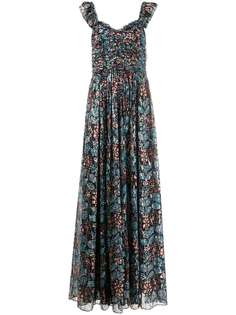Ulla Johnson платье Evianna с цветочным принтом
