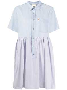 Semicouture платье-рубашка в полоску на пуговицах