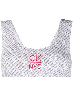 Calvin Klein лиф бикини с логотипом