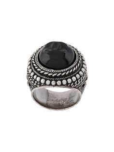 Chanel Pre-Owned кольцо с тисненым логотипом CC