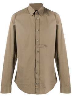 Gucci Pre-Owned рубашка узкого кроя 2000-х годов