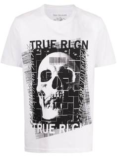 True Religion футболка с принтом
