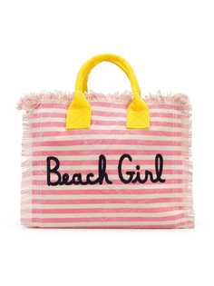 Mc2 Saint Barth пляжная сумка с вышивкой