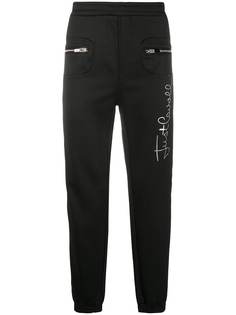 Just Cavalli спортивные брюки с карманами на молнии