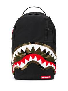 sprayground kid camouflage shark tooth backpack