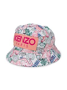 Kenzo Kids купальник с вышитым логотипом
