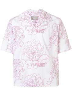 Necessity Sense рубашка Bali с цветочной вышивкой