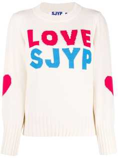 SJYP джемпер с вышитым логотипом