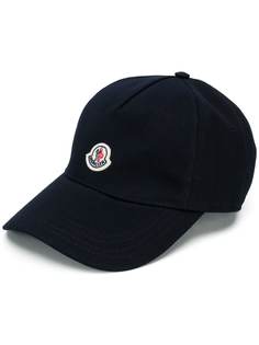 Moncler бейсболка с нашивкой-логотипом