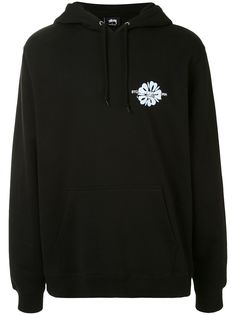 Stussy худи Laguna Flower с логотипом