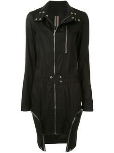 Rick Owens DRKSHDW платье Tecuatl на молнии