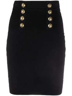 Balmain юбка с пуговицами