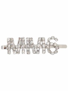 MM6 Maison Margiela заколка для волос с декорированным логотипом