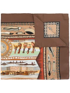 Hermès платок Vie du Fleuve Hermes