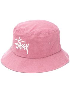 Stussy панама Big Logo Canvas