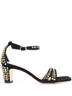 Sandro Paris Jaden crystal-embellished sandals