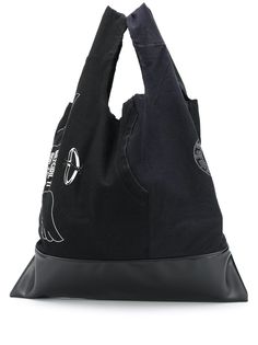 Black Comme Des Garçons сумка-тоут с принтом