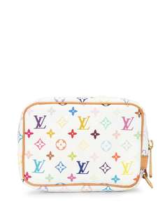 Louis Vuitton клатч Wapity 2005-го года с монограммой из коллаборации с Takashi Murakami pre-owned