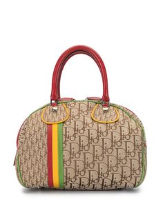 Christian Dior сумка Trotter Rasta 2004-го года pre-owned