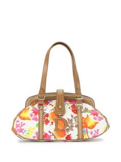 Christian Dior сумка 2006-го года с цветочным принтом pre-owned