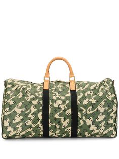 Louis Vuitton сумка x Takashi Murakami Keepall Bandouliere 55 2008-го года pre-owned