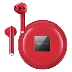 Гарнитура Huawei Freebuds 3 CM-SHK00, Bluetooth, вкладыши, красный [55032492]