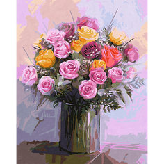Картина по номерам Schipper Букет роз, 40х50 см