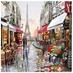 Картина по номерам Molly Прогулки по Парижу