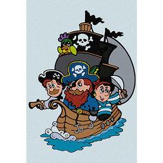 Картина по номерам Котеин Пиратский корабль