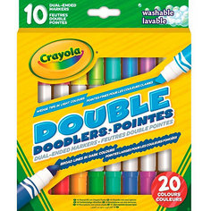 Двусторонние фломастеры Crayola