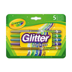 Блестящие фломастеры Crayola